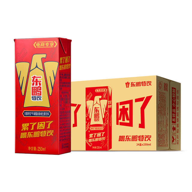 东鹏 特饮 维生素功能饮料 250ml*24盒