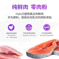 自然光环 HALO 全阶猫粮敏感肠胃海鲜低敏猫干粮10磅4.5kg