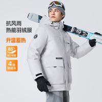 骆驼 2024秋冬保暖百搭户外休闲热能工装羽绒服