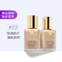 ESTEE LAUDER 雅诗兰黛 DW持妆粉底液2C0 SPF10/PA++两支装 非礼盒