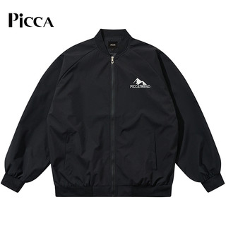 PICCA 刺绣Logo 山系户外运动连帽夹克 JK888-2