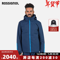 ROSSIGNOL24/25金鸡双板滑雪服男士专业PRIMALOFT保暖防风疏水滑雪服 深藏青 L