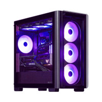 IPASON 新品R7 高端游戏台式电脑主机 配置一：R7-9800X3D/RX7700XT/16G/1T