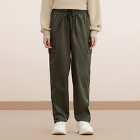 Champion冠军工装裤女25春季小C logo潮流运动长裤休闲裤子男 卡其色 L