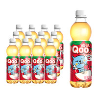 Minute Maid美汁源酷儿 Qoo苹果汁饮料450ml*12瓶果味/果汁饮料