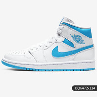 NIKE 耐克 正品 Air Jordan 1 Mid AJ1新款男女休闲板鞋BQ6472-500