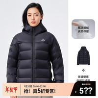 伯希和（Pelliot）羽绒服女700高蓬鹅绒外套户外秋冬防风防寒加厚保暖连帽夹克大衣