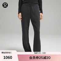 lululemon丨Softstreme™ 女士高腰长裤 *常规款 LW5GBHS 黑色 线上专售 M /8