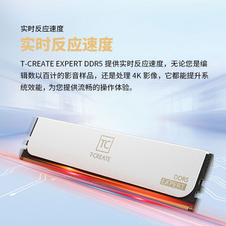 十铨科技EXPERT引领者 DDR5内存条台式机矮马甲条7200 6400 6000 32G 48G 64G 96G 10层PCB板 孔洞散热设计 6000 32G(16Gx2)【特挑Mdie】黑