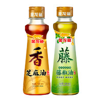 88VIP：金龙鱼 调味油芝麻油藤椒油100ml*2火锅凉拌四川特产清香麻椒麻油