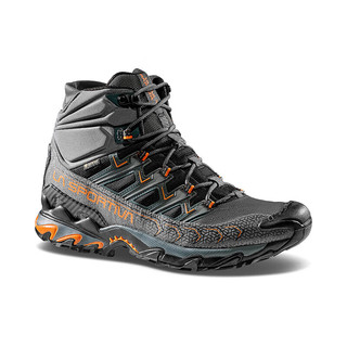 LA SPORTIVA拉斯帕蒂瓦 防水耐磨缓冲透气男女徒步鞋ULTRA RAPTOR II MID GTX 灰色/ColorCarbon 40码/M7.5/W8.5