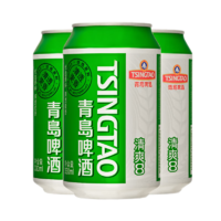 青岛啤酒 TSINGTAO 清爽系列8度330ml*24听