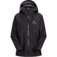 始祖鸟（ARC'TERYX）Beta LT 女子硬壳冲锋衣 GORE-TEX 防水防风夹克 黑色/Black XXS