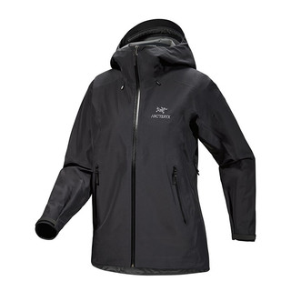 始祖鸟（ARC'TERYX）Beta LT 女子硬壳冲锋衣 GORE-TEX 防水防风夹克 黑色 Black L