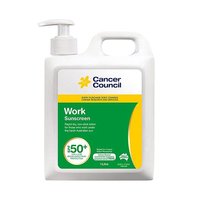 茜茜尔 Cancer Council 澳大利亚直邮cancer council澳美皙茜茜尔工作防晒霜SPF50+1L清爽