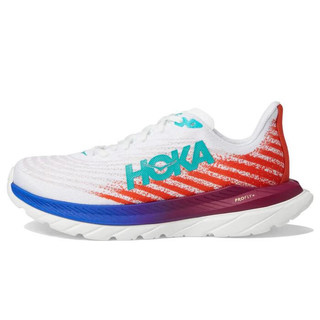 HOKA ONE ONE女鞋运动鞋秋冬跑步鞋织物透气时尚缓冲轻盈日常防滑舒适训练鞋 Eggnog/Vanilla米色 春秋 8 /40码