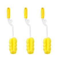 富超 杯刷 洗杯子神器水杯刷子长柄360度无死角去茶渍清洁刷海绵奶瓶刷