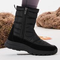 骆驼 CAMEL【加绒雪地靴】户外女鞋秋冬高帮鞋休闲运动鞋防寒保暖加厚雪地靴