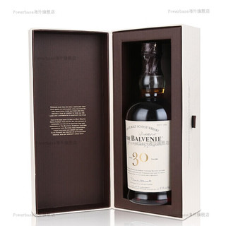 百富（BALVENIE）30年 单一麦芽苏格兰威士忌 BALVENIE 洋酒700ml 百富30年