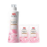 Liby 立白 小白白 羊绒羊毛专用洗衣液 1kg/瓶+100g*2袋 清新花果香