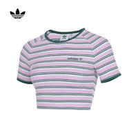 adidas 阿迪达斯 Originals阿迪三叶草女子RIB BABY TEET恤 JC6168 M