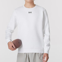 安德玛（Under Armour）男子休闲舒适纯色时尚圆领运动卫衣 23600306-100 23600306-100 3XL