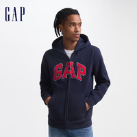 Gap 男士连帽抓绒卫衣 609115