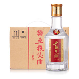 五粮液股份 浓香型白酒 优级酒 婚宴酒水 商务宴请【过年】 45度 100mL 12瓶 五粮头曲精品小酒