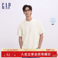 Gap 男女装初秋新款小熊印花logo短袖T恤 637270