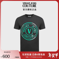 VERSACE 范思哲 Jeans Couture 男士印花短袖T恤 100045076250