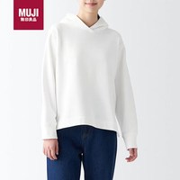 无印良品（無印良品 MUJI）男女通用紧密织毛圈套头卫衣BBQ09A3S 米白色 M 