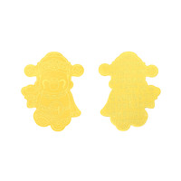 金六福吉祥黄金手机贴片招财猫暴富护身符貔貅财神金片