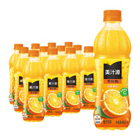 88VIP：可口可乐 Coca-Cola 美汁源果粒橙果汁果味饮料450ml*12瓶含维C