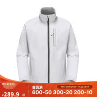 迪卡侬男加绒摇粒绒户外防风软壳夹克ODT1(23新)锌灰色S 4772094