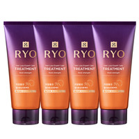吕(Ryo)紫吕人参滋养强韧精华发膜330ml*4 修复强韧护发乳