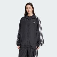 adidas 阿迪达斯 三叶草2025春季新款女休闲梭织夹克外套宽松JD3392