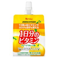 森永 Morinaga 日本直邮PERFECT VITAMIN 补充一日的维生素果冻 柚子味 180g