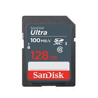 SanDisk 128GB SD存储卡C10读速100MB/S相机内存卡