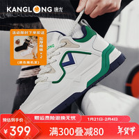 康龙男鞋冬季新款休闲鞋潮流厚底面包鞋男士板鞋增高运动鞋时尚鞋子男