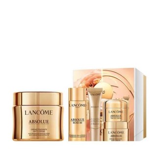 LANCOME 兰蔻 菁纯乳霜润养礼盒（乳霜30ml+5ml+柔肤水30ml+眼霜5ml+防晒乳10ml）