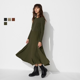 优衣库 UNIQLO 女装拼接连衣裙 UQ473080