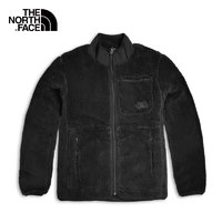 THE NORTH FACE 北面 羊羔绒外套男秋冬户外加厚保暖抓绒衣7W7I JK3/黑色 XL