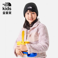 THE NORTH FACE【特惠商品】北面童装仿羊羔绒抓绒外套儿童女保暖23冬|82TE JK3/黑色 140cm M（140/68）