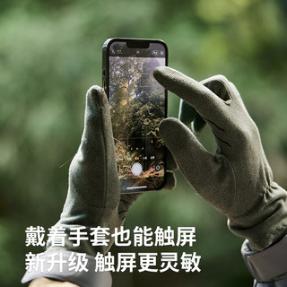 Naturehike 挪客发热触屏防滑风运动手套男冬季户外跑步骑行登山耐磨保暖滑雪