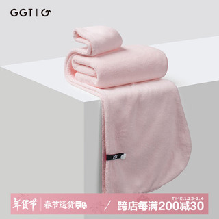 GGT 日本干发帽吸水速干浴帽干发毛巾擦头发女士包头巾毛巾家用 樱若