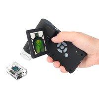 Aomekie 500倍高清数码手持电子显微镜拍照视频测量维修USB便携放大镜