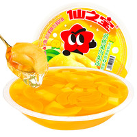 仙之宝超大果冻巨型无霸大杯黄桃2000g圣诞新奇儿童零食