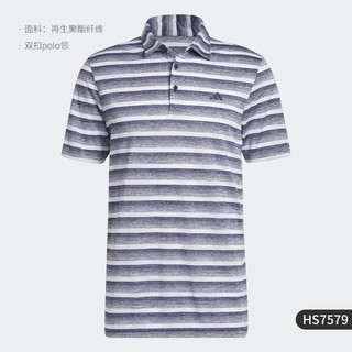 adidas 阿迪达斯 官方正品新款男子高尔夫运动短袖POLO衫HS7579