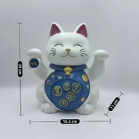 开业礼物发财猫摆件前台收银台装饰品新店礼品储钱罐乔迁新年送礼