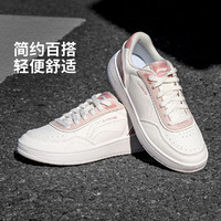 李宁 LI-NING 苏酥|休闲鞋女鞋2024板鞋字母刺绣潮流低帮运动鞋